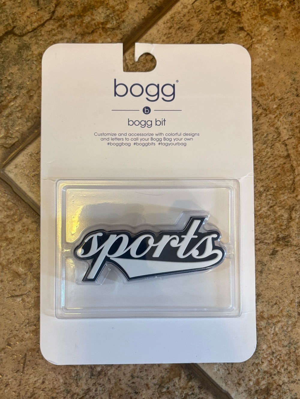 NWT *Bundle* Bitty Bogg “Go Sports” Bag and “sports” Bogg Bit. - Picture 6 of 8